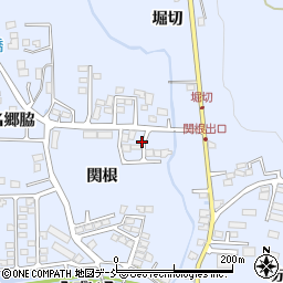 福島県本宮市本宮関根周辺の地図
