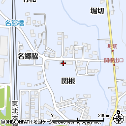 福島県本宮市本宮関根35周辺の地図