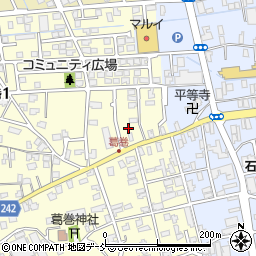 新潟県見附市葛巻1丁目1周辺の地図