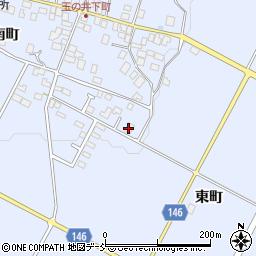 福島県大玉村（安達郡）玉井（東町）周辺の地図