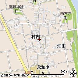 福島県会津若松市高野町大字上高野周辺の地図
