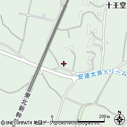 福島県本宮市和田堀ノ内周辺の地図