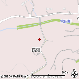 福島県南相馬市小高区神山（長畑）周辺の地図