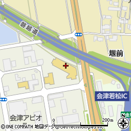 東北ふそう会津支店サービス周辺の地図