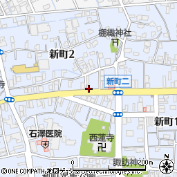 新潟県見附市新町2丁目1周辺の地図