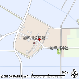 新潟県見附市加坪川町周辺の地図
