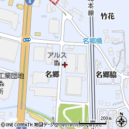 福島県本宮市本宮名郷12周辺の地図