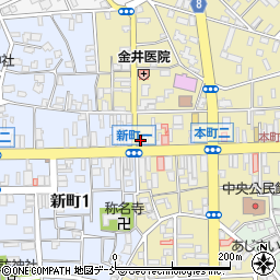 新潟化成株式会社周辺の地図