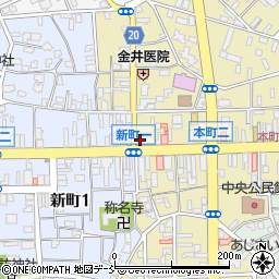 新潟化成株式会社周辺の地図