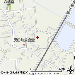 新潟県見附市反田町周辺の地図