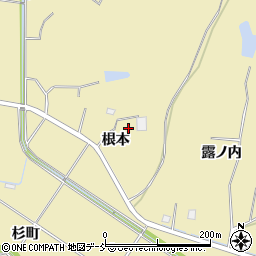 福島県南相馬市小高区耳谷根本周辺の地図