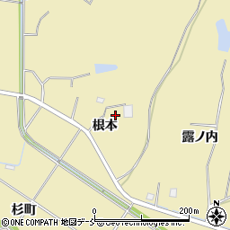 福島県南相馬市小高区耳谷（根本）周辺の地図