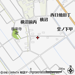 福島県会津若松市神指町下神指周辺の地図