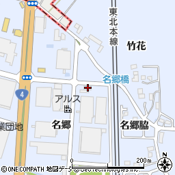 福島県本宮市本宮名郷13周辺の地図