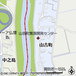 山吉町集落開発センター周辺の地図
