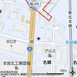 福島県本宮市本宮名郷6周辺の地図