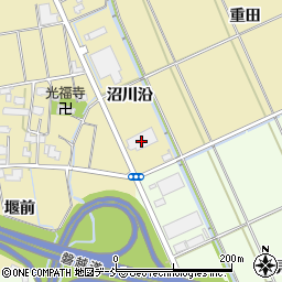 新潟運輸株式会社　会津若松支店周辺の地図