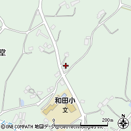 福島県本宮市和田中ノ宮周辺の地図