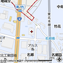福島県本宮市本宮名郷7周辺の地図
