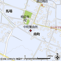 中町集会所周辺の地図