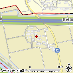 福島県会津若松市北会津町和泉857周辺の地図