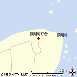 禄剛埼（禄剛埼灯台）周辺の地図