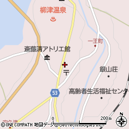 岩佐理髪店周辺の地図