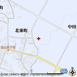 福島県大玉村（安達郡）玉井（中田）周辺の地図