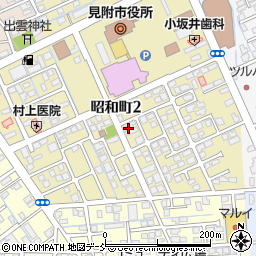 新潟県見附市昭和町2丁目周辺の地図