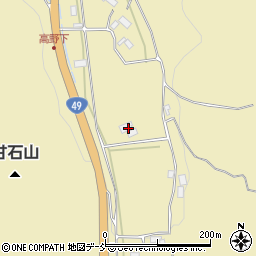 福島県会津若松市河東町八田中坪己周辺の地図