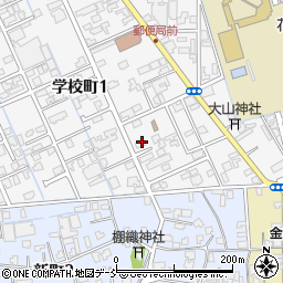 新潟県見附市学校町1丁目周辺の地図