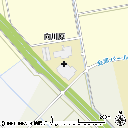 福島県会津若松市高野町吉田周辺の地図