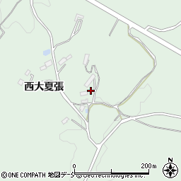 福島県本宮市和田大夏張41周辺の地図