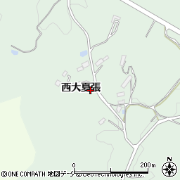 福島県本宮市和田西大夏張周辺の地図