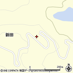 福島県西会津町（耶麻郡）下谷（申畑甲）周辺の地図