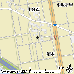 福島県会津若松市高野町大字中沼沼木395-1周辺の地図
