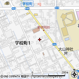 新潟県見附市学校町1丁目7周辺の地図