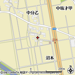 福島県会津若松市高野町大字中沼沼木395周辺の地図