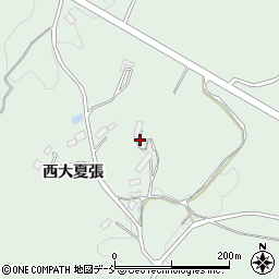 福島県本宮市和田大夏張周辺の地図