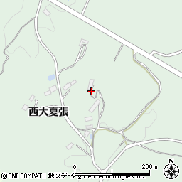 福島県本宮市和田（大夏張）周辺の地図