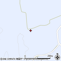 福島県二本松市西新殿後田周辺の地図