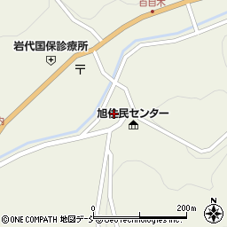 福島県二本松市百目木向町周辺の地図