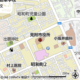 新潟県見附市周辺の地図