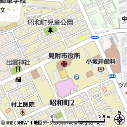 新潟県見附市周辺の地図
