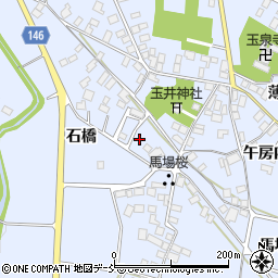 福島県大玉村（安達郡）玉井（石橋）周辺の地図