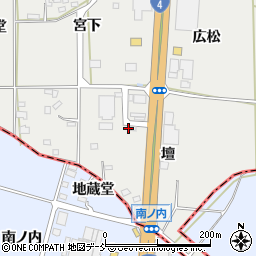 誠和梱枹運輸株式会社　郡山営業所周辺の地図