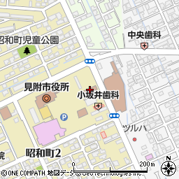 見附警察署周辺の地図