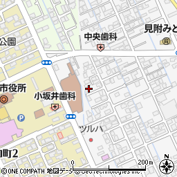 新潟町集落センター周辺の地図