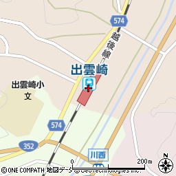 出雲崎駅周辺の地図