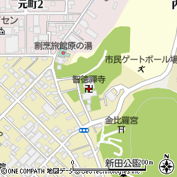 智徳禪寺周辺の地図